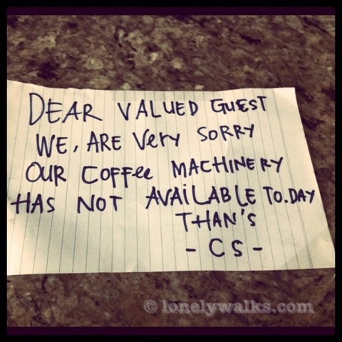 Dear valued guest 
We, are very sorry